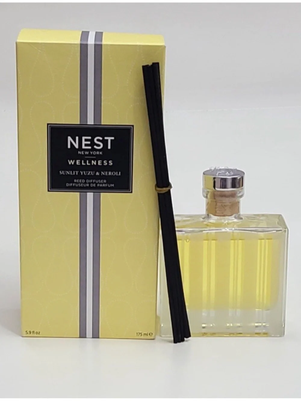 NEST WELLNESS Sunlit Yuzu & Neroli Reed Diffuser FULL SIZE